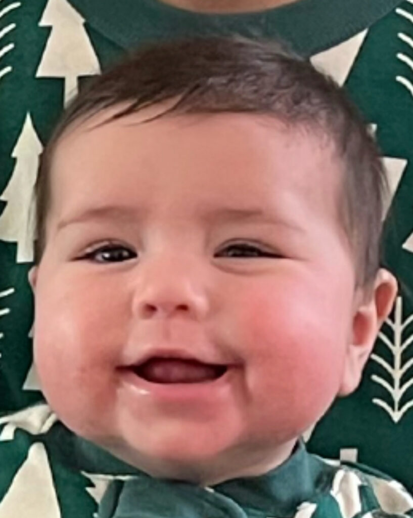 happy smiling baby face